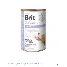 Brit Veterinary Diets GF dog Gastrointestinal 400 g konzerva